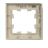 Рамка 1-м BRITE РУ-1-2-БрВа стекло ванильн. IEK BR-M12-G-K10