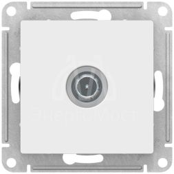 Розетка телевизионная TV оконечная AtlasDesign1DB механизм лотос SE ATN001391