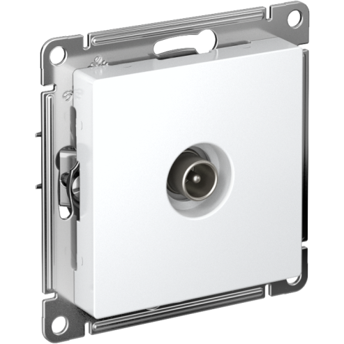 Розетка телевизионная TV оконечная AtlasDesign1DB механизм лотос SE ATN001391