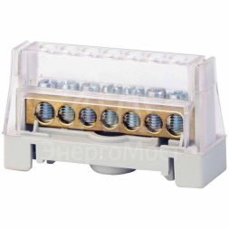 Колодка клеммная поликарбонат 11х5.3мм 1p сер. DKC 5011F