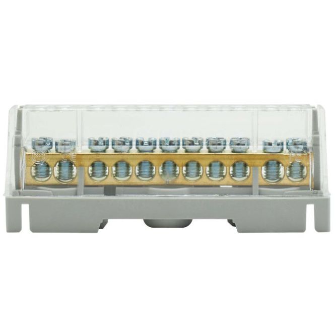 Колодка клеммная поликарбонат 11х5.3мм 1p сер. DKC 5011F