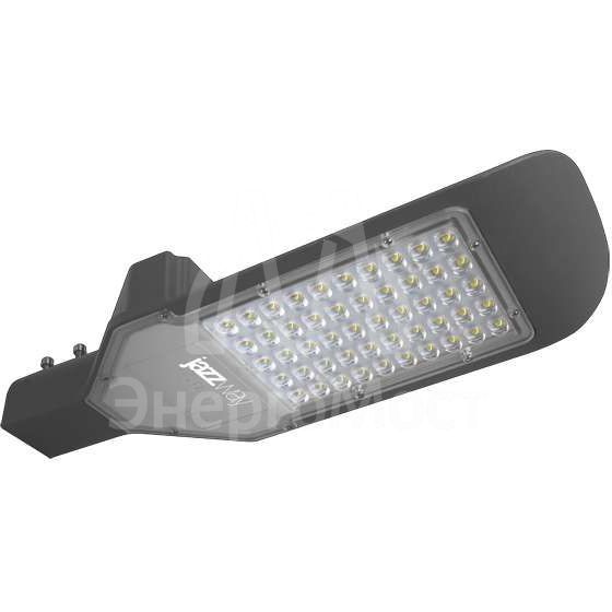 Светильник светодиодный PSL 02 50Вт 5000К GR AC85-265В IP65 уличный (аналог ДКУ) JazzWay 5005785