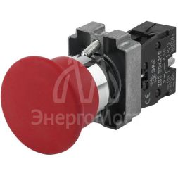 Кнопка LAY5-BC42 &amp;quot;Грибок&amp;quot; 1р BBG71-BC-K04E красн. ЭРА Б0045643