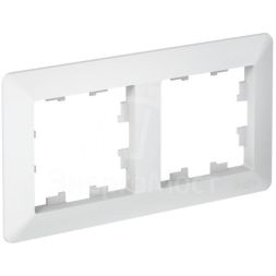 Рамка 2-м AtlasDesign Air лотос/дым. бел. SE ATN221302