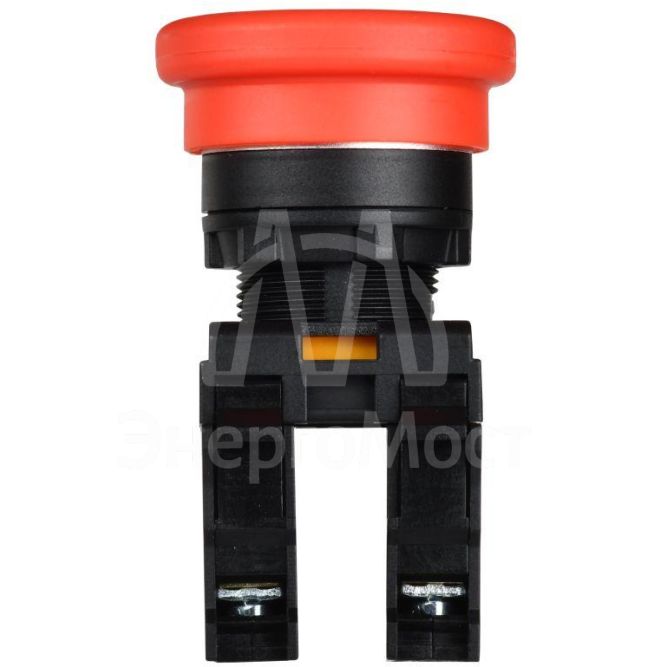 Кнопка &amp;quot;Грибок&amp;quot; d22мм 1НО+1НЗ MASTER с фиксацией красн. IEK MI-BG60-11M-3-21-K04