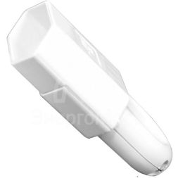 Розетка переносная 6А 250В плоская с ушком без заземл. бел. UNIVersal А104