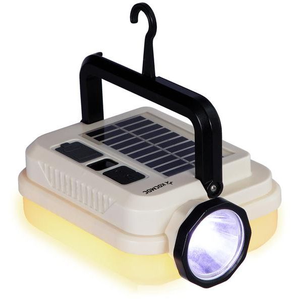 Фонарь кемпинговый аккум. 5Вт Laser Led/59 SMDLed/Li-ion2х18650/2400мА.ч солн. пан КОСМОС(KOC620Lit)