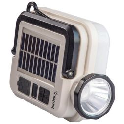 Фонарь кемпинговый аккум. 5Вт Laser Led/59 SMDLed/Li-ion2х18650/2400мА.ч солн. пан КОСМОС(KOC620Lit)