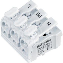 Клемма монтажная 61 072 NTC-CMK-923PL-3 (уп.5шт) Navigator 61072