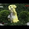 Фигура садовая ERASF22-09 Умный пес полистоун 27см ЭРА Б0053354