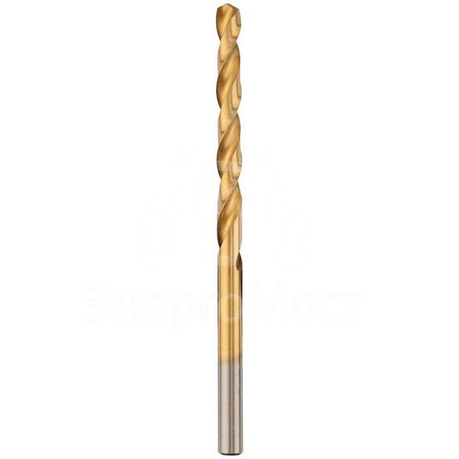 Сверло по металлу 5мм &amp;quot;Стандарт+&amp;quot; (P6M5 M-2) (уп.1шт) DIN 338 Rexant 91-0526