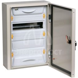 Корпус металлический ЩРн-24з-1 IP54 &amp;quot;UNIVERSAL&amp;quot; IEK MKM11-N-24-54-Z-U