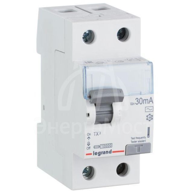 Выключатель диф. тока 2п 25А 30мА тип AC TX3 Leg 403000
