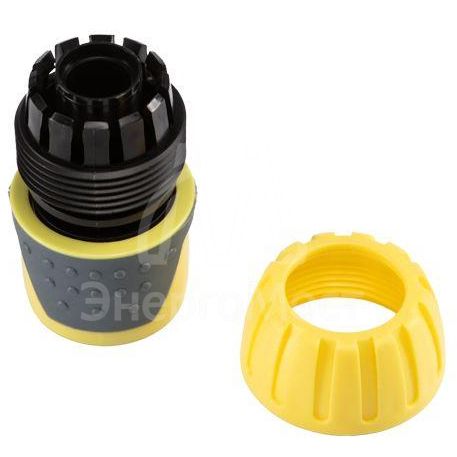 Коннектор для шланга быстросъемный 3/4дюйма ЧЕТЫРЕ СЕЗОНА 62-0215