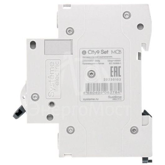Выключатель автоматический (АВ) B 20А 1P 4.5кА 230В City9 Set SE C9F14120