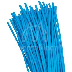 Трубка термоусадочная ТУТ нг 4/2 син. 1м (уп.100шт) PROxima EKF tut-4-g-1m