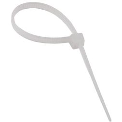 Хомут кабельный PCT 2.5х100-100WH 2.5х100 PA6.6 бел.(уп.100шт) JazzWay 5053526