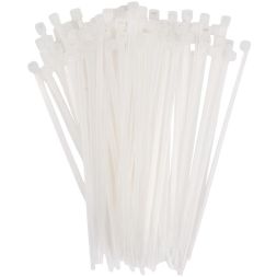 Хомут кабельный PCT 2.5х100-100WH 2.5х100 PA6.6 бел.(уп.100шт) JazzWay 5053526