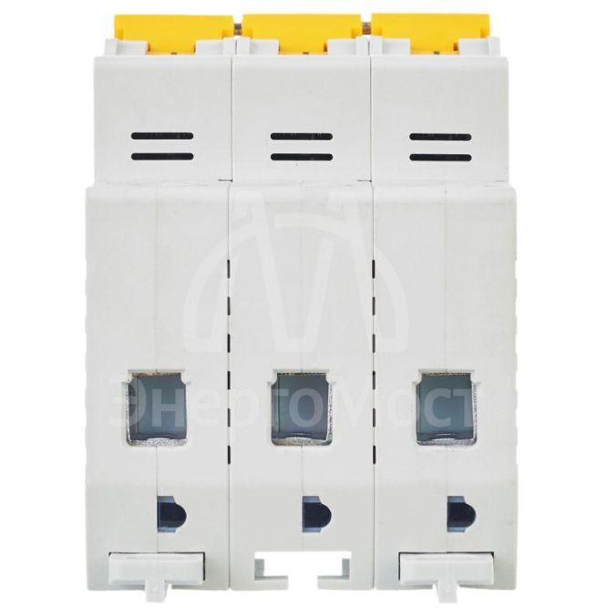 Выключатель автоматический модульный 3п C 50А 6кА ВА47-60M IEK MVA31-3-050-C