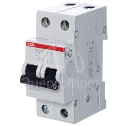 Выключатель автоматический модульный 2п C 16А 4.5кА SH202L C16 ABB 2CDS242001R0164