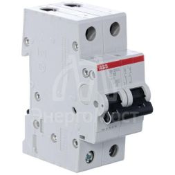 Выключатель автоматический модульный 2п C 16А 4.5кА SH202L C16 ABB 2CDS242001R0164