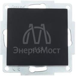 Механизм выключателя промежуточн. 1-кл. СП VESNA черн. бархат LEZARD 742-4288-107