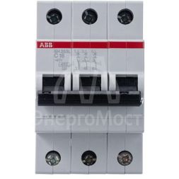 Выключатель автоматический модульный 3п C 16А 4.5кА SH203L C16 ABB 2CDS243001R0164