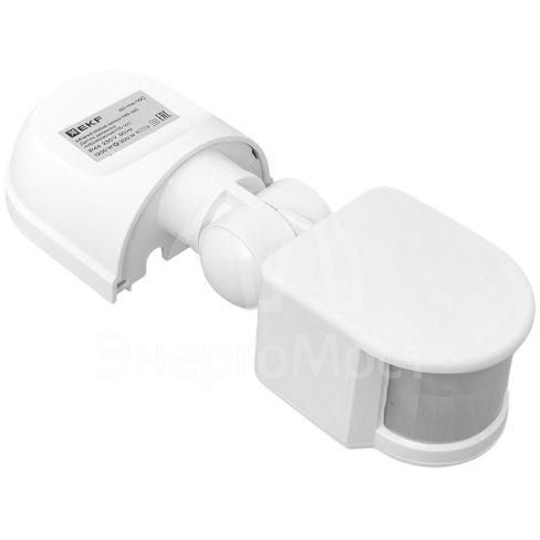 Датчик движения (ИК) MS-16C (ДД) настен. 1200Вт 180град. до 12м (рег.) IP44 EKF dd-ms-16C