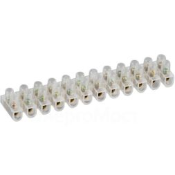 Зажим винтовой ЗВИ-3 1.0-2.5кв.мм 12пар GENERICA UZV10-003-D25-K01-10-G