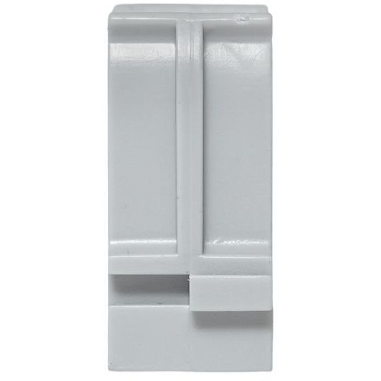 Держатель для труб (клипса) d25мм для монтажн. пистолета сер. (уп.100шт) Plast EKF derjp-z-25