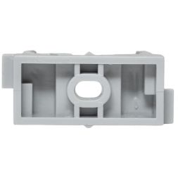 Держатель для труб (клипса) d25мм для монтажн. пистолета сер. (уп.100шт) Plast EKF derjp-z-25