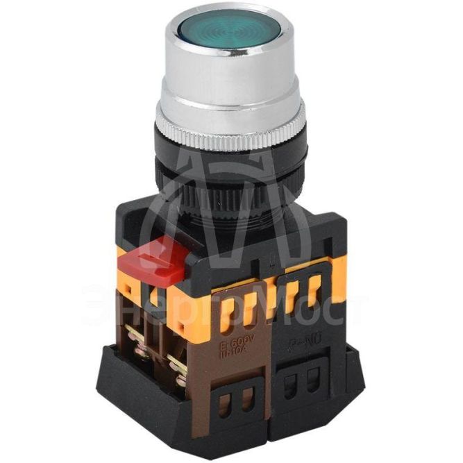 Кнопка ABLF-22 зел. 1з+1р IEK BBT10-ABLF-K06