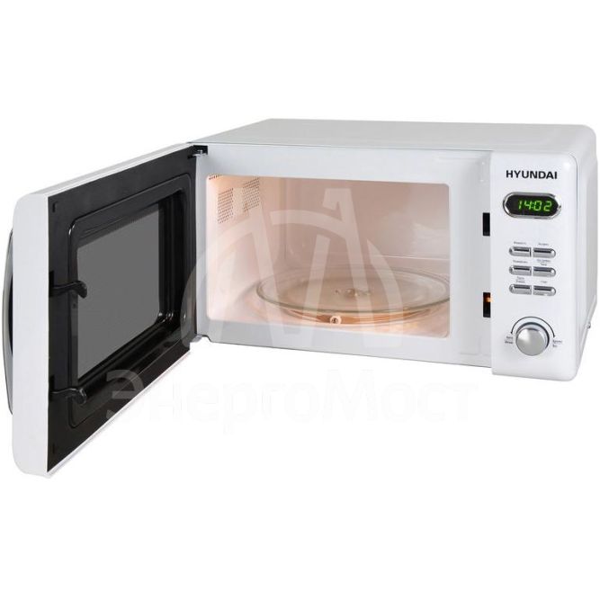 Печь микроволновая HYM-D2072 20л. 700Вт бел./хром HYUNDAI 1211499