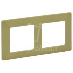 Рамка 2-м Valena Life универсальная лайм Leg 754082