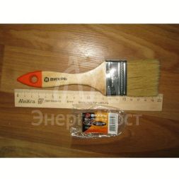 Кисть СТАНДАРТ 50мм 2дюйм. натур. щетина Вихрь 73/3/4/3