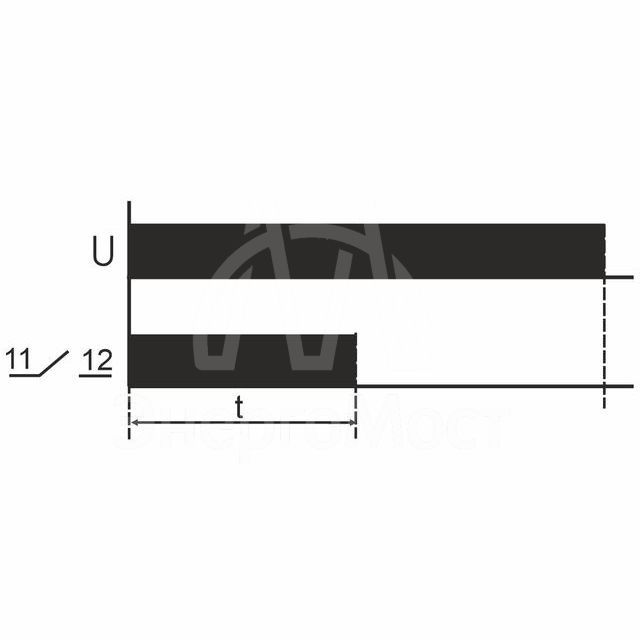 Реле времени PCA-512 (задержка выкл. 230В 8А 1перекл. IP20 монтаж на DIN-рейке) F&amp;amp;F EA02.001.001