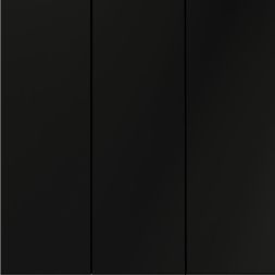 Выключатель 3-кл. СП S70 10А механизм черн. матов. Voltum VLS030108