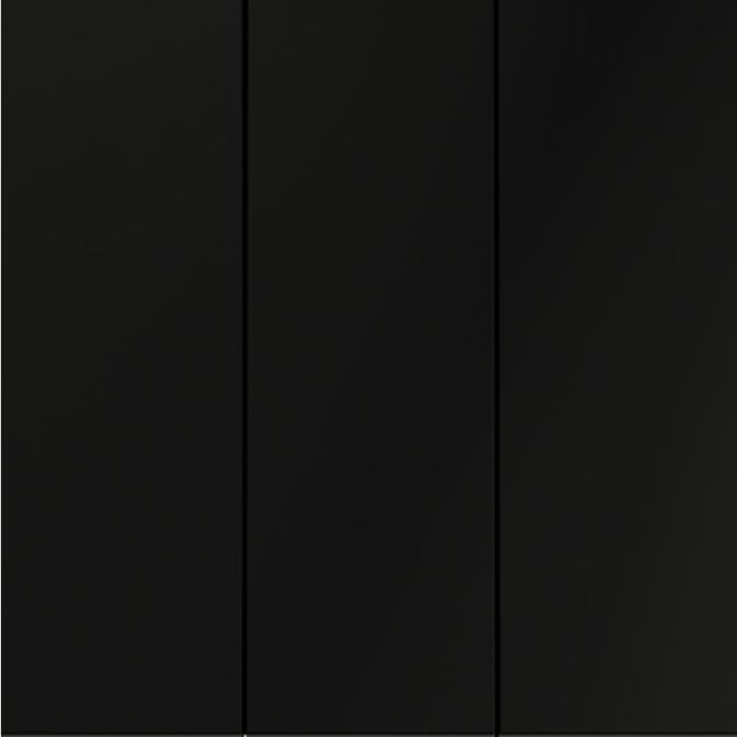 Выключатель 3-кл. СП S70 10А механизм черн. матов. Voltum VLS030108