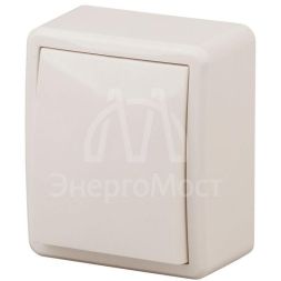 Переключатель 1-кл. ОП Эра Эксперт 10А IP20 11-1203-02 250В 10AX сл. кость Эра Б0020661