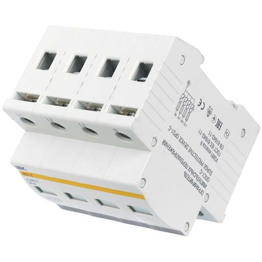 Ограничитель перенапряжения ОПС1-C 4P IEK MOP20-4-C
