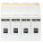 Ограничитель перенапряжения ОПС1-C 4P IEK MOP20-4-C