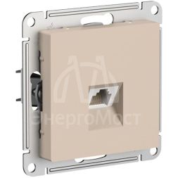 Розетка компьютерная AtlasDesign RJ45 кат. 5Е механизм песочн. SE ATN001283