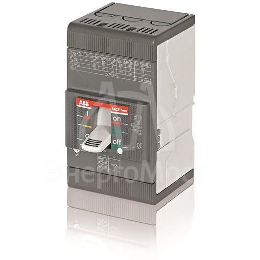 Выключатель автоматический 3п XT1B 160 TMD 125-1250 3p F F ABB 1SDA066808R1