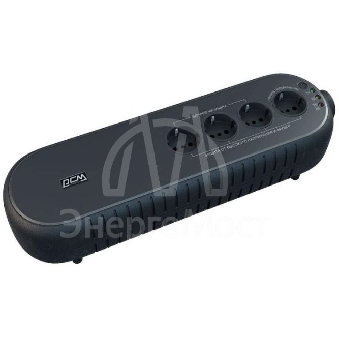 Источник бесперебойного питания WOW 300 165Вт 300В.А черн. POWERCOM 41484