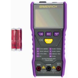Мультиметр цифровой Zing TC20 фиолет. Ermenrich 83844
