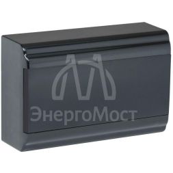 Корпус модульный пластиковый ЩРН-П-12 IP41 навесной PRIME черн. IEK MKP13-N-01-12-41-K02