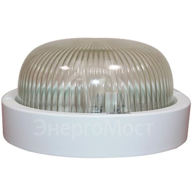 Светильник &amp;quot;Банник&amp;quot; 1301 круг малый НПП 03-60-013 IP54 бел. пласт. Элетех 1005500879