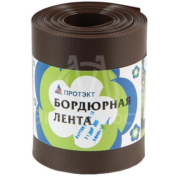 Лента бордюрная серии &amp;quot;Палисад&amp;quot; корич. Протэкт БЛ-15/10