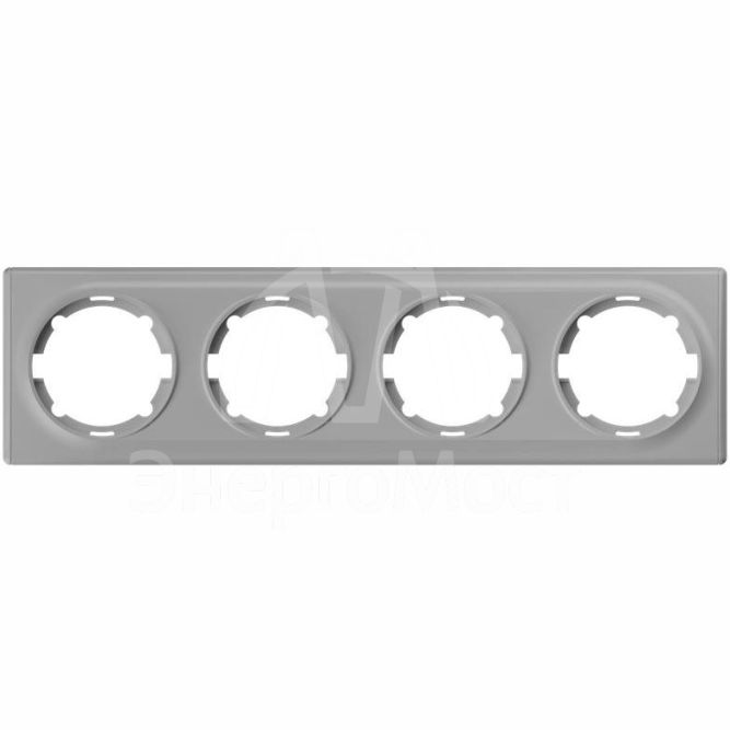 Рамка 4-м Florence сер. 1E52401302 OneKeyElectro 2172854