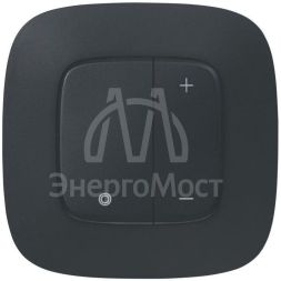 Рамка 1-м Valena Allure универсальная мат. черн. Leg 754401